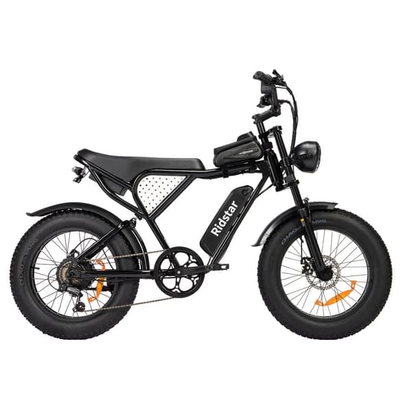 Sähköpyörä aikuisille Ridstar Q20 Min 1000W paksurenkainen maastopyörä
