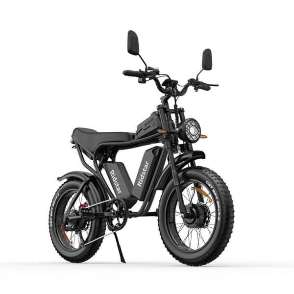 Elcyklar RIDSTAR Q20 Pro, 2*1000W dubbelmotor, 52V 2*20Ah dubbelbatteri