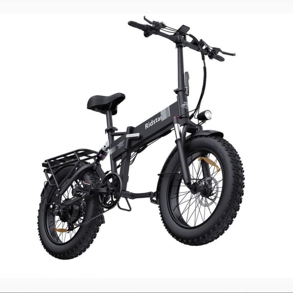 Hopfällbar elcykel Ridstar H20 1000W Peak Motor 48V 15Ah Batteri