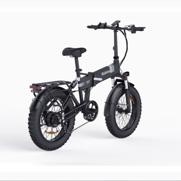Hopfällbar elcykel Ridstar H20 1000W Peak Motor 48V 15Ah Batteri