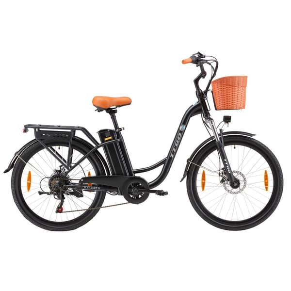 Elcykel til byen TTGO YY-26ST, 350W 36V 14.5Ah, Shimano 6S