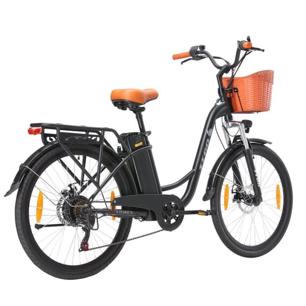 Elcykel til byen TTGO YY-26ST, 350W 36V 14.5Ah, Shimano 6S