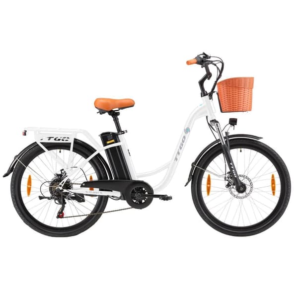 Elcykel til byen TTGO YY-26ST, 350W 36V 14.5Ah, Shimano 6S