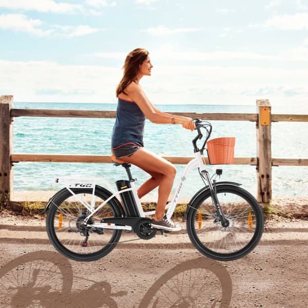 Elcykel til byen TTGO YY-26ST, 350W 36V 14.5Ah, Shimano 6S