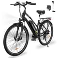 Miniatyrbild 1 av 4: COLORWAY Elcykel 28" VAE - E-BIKE MTB Avtagbart batteri 36V 15Ah - 250W motor - Shimano 7 Speeds - Svart