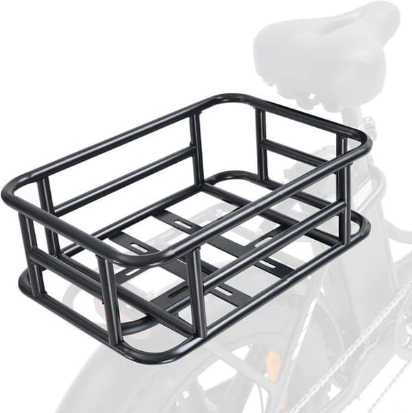HITWAY 16" hopfällbar elcykel Svart - Magnesiumlegering - Justerbar höjd - Dubbla skivbromsar