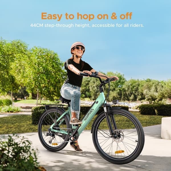 ENGWE HillMiles MileCity 1, 26" Step Through Elcykel, 250W Motor, Max 100KM, 36V 13Ah Batteri, 25 KM/H, 7 Växlar , Perfekt För Stadspendling