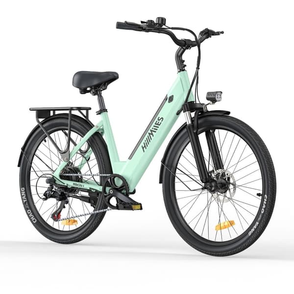 ENGWE HillMiles MileCity 1, 26" Step Through Elcykel, 250W Motor, Max 100KM, 36V 13Ah Batteri, 25 KM/H, 7 Växlar , Perfekt För Stadspendling