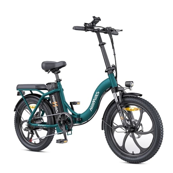 ENGWE HillMiles MilePort 1, 20” Fetdäckselcykel, 250W Motor, 100 KM Räckvidd, 36V 13Ah Batteri, 25 KM/h, Jämn Och Bekväm Resa För Stadsresor