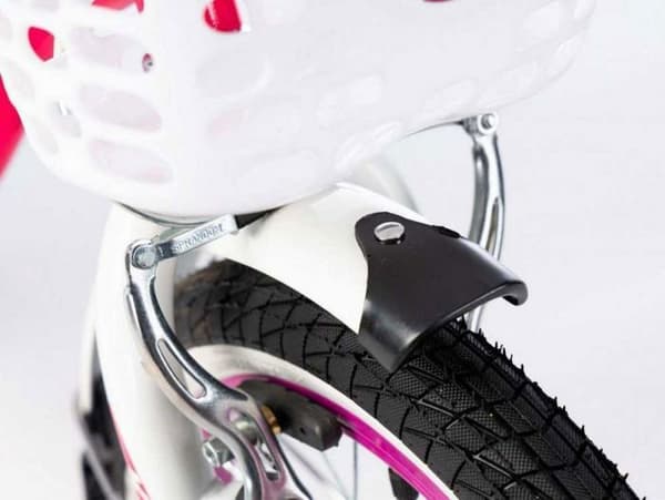 Barncykel (10" - 12" - 14" - 16") Karbon Kitty Bike 16 rosa-vit