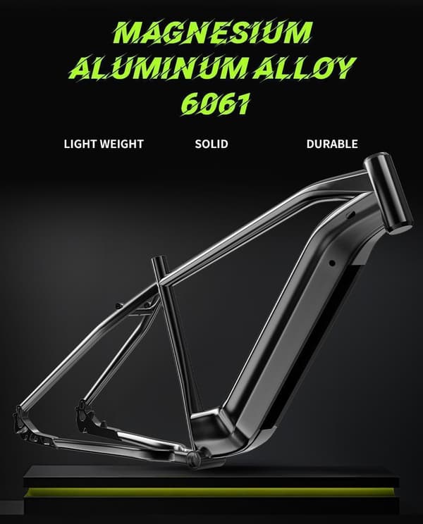 Elcykel Duotts ​​F26 Dual 750W*2 Motor 48V 20AH Batteri upp till 120KM Max Räckvidd, 26"*4 Fat Tire Svart