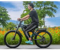 Miniatyrbild 3 av 11: Shengmilo MX05 elcykel för vuxna 1000W motor 26*3,0 tum breda däck 17,5AH batteri 42 km/h 90 km hydraulisk skivbroms elcykel