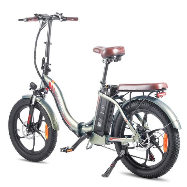 Fafrees F20 pro Elcykel 20"*3.0 Grov Däck 18Ah Stort Kapacitetsbatteri 36V 250W Elcykel, Grön