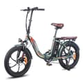 Miniatyrbild 2 av 4: Fafrees F20 pro Elcykel 20"*3.0 Grov Däck 18Ah Stort Kapacitetsbatteri 36V 250W Elcykel, Grön
