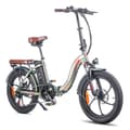 Miniatyrbild 1 av 4: Fafrees F20 pro Elcykel 20"*3.0 Grov Däck 18Ah Stort Kapacitetsbatteri 36V 250W Elcykel, Grön