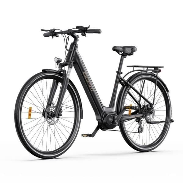 Elektrisk cykel ONESPORT OT07 - Motor 250W Batteri 36V10.4AH Däck på 27.5 tum - Svart