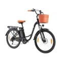 Miniatyrbild 3 av 4: TTGO YY-26ST Elcykel - Motor 250W Batteri 36V14.5AH 26-tums däck Mekaniska skivbromsar - Svart