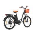 Miniatyrbild 4 av 4: TTGO YY-26ST Elcykel - Motor 250W Batteri 36V14.5AH 26-tums däck Mekaniska skivbromsar - Svart