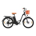 Miniatyrbild 1 av 4: TTGO YY-26ST Elcykel - Motor 250W Batteri 36V14.5AH 26-tums däck Mekaniska skivbromsar - Svart