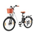 Miniatyrbild 3 av 4: TTGO YY-26ST Elcykel - 250W Batteri 36V14.5AH 26 Tum Däck Max Hastighet 25 km-h Mekaniska Skivbromsar - Vit