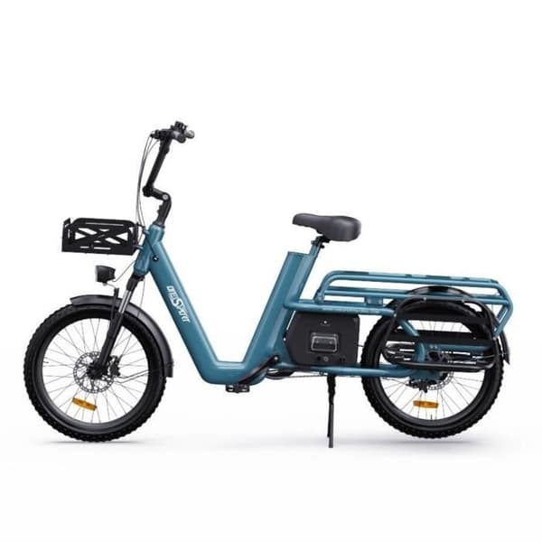 Vätterns- och Moter Vattenkraft 650W Batteri 48V27AH Hjulet 20 Tum Hydrauliska Skivbromsar - Blå