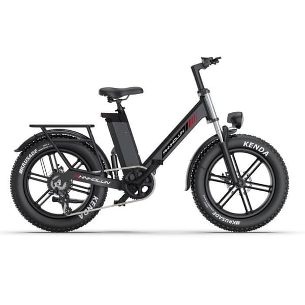 Elcykel PHNHOLUN C6 Pro - Motor 1000W Batteri 48V17.5AH 20 Tum Däck Skivbroms - Svart