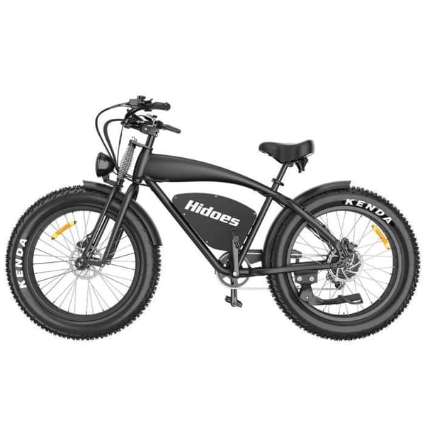 Elektrisk Cykel Hidoes HD-B3 - Motor 1200W Batteri 48V18.2AH Däck 26 Tum - Svart