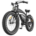 Miniatyrbild 1 av 4: Elektrisk Cykel Hidoes HD-B3 - Motor 1200W Batteri 48V18.2AH Däck 26 Tum - Svart