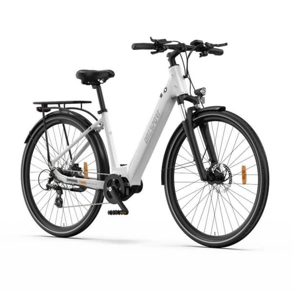 Elcykel ONESPORT OT07 - Motor 250W Batteri 36V10.4AH Däck 27.5 Tum - Vit