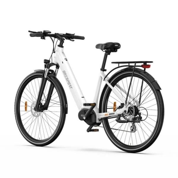 Elcykel ONESPORT OT07 - Motor 250W Batteri 36V10.4AH Däck 27.5 Tum - Vit