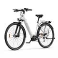 Miniatyrbild 1 av 4: Elcykel ONESPORT OT07 - Motor 250W Batteri 36V10.4AH Däck 27.5 Tum - Vit
