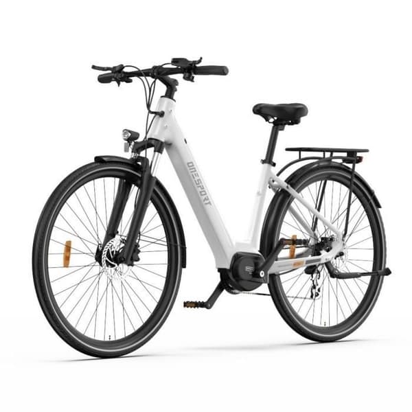 Elcykel ONESPORT OT07 - Motor 250W Batteri 36V10.4AH Däck 27.5 Tum - Vit