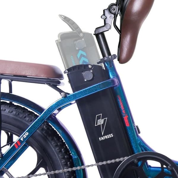 Elcykel 20'' FAFREES F20 PRO Max 25 km/h 250W 36V 18Ah Fällcykel Lac-Bleu