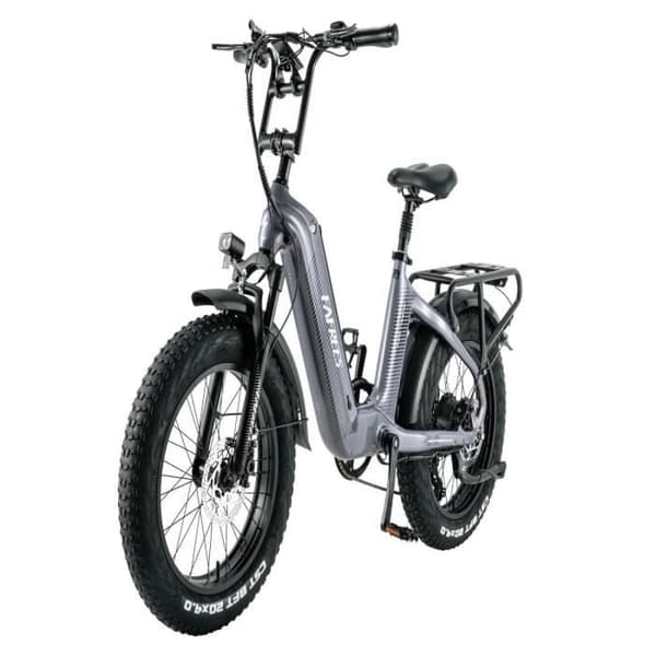 Växelfri Elektrisk Cykel FAFREES F20 Master - Motor 500W Batteri 1080WH Räckvidd 110KM - Grå brons