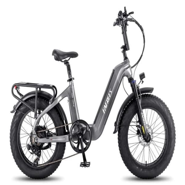 Växelfri Elektrisk Cykel FAFREES F20 Master - Motor 500W Batteri 1080WH Räckvidd 110KM - Grå brons
