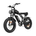 Miniatyrbild 1 av 4: Elcykel Ridstar Q20 - Motor 500W Batteri 48V15Ah Däck 20" Mekaniska skivbromsar - Svart