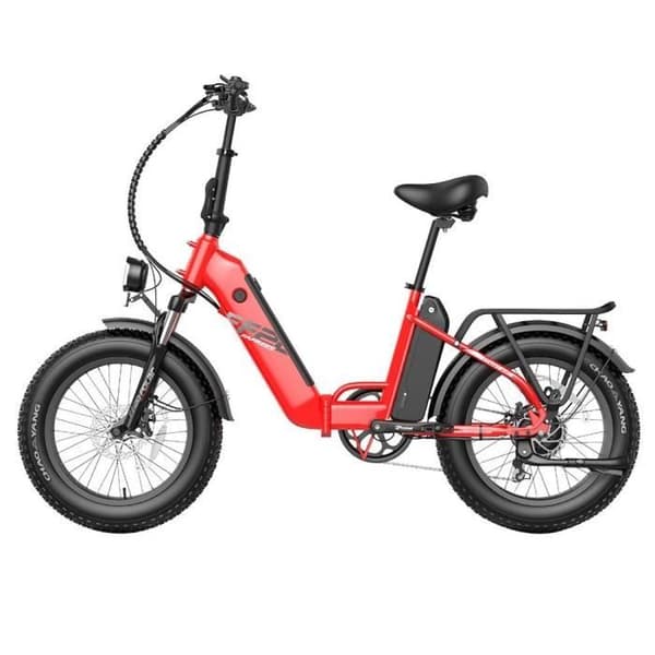 Elcykel FAFREES FF20 Polar 48V 500W Motor 25km/h Max Hastighet Dubbel 10.4Ah Batterier 20*4.0 ''Däck