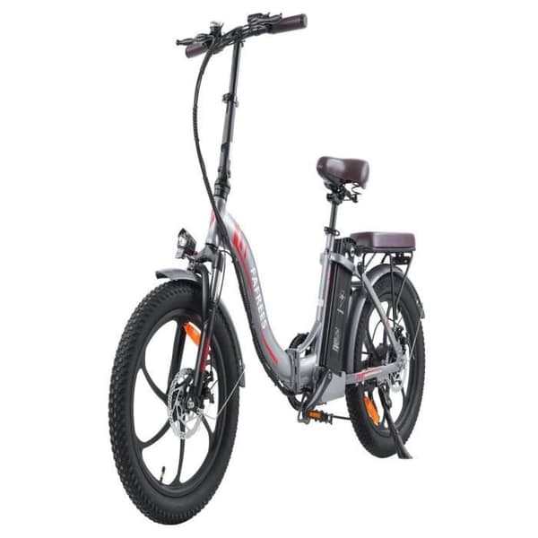 Elcykel FAFREES F20 Pro - Motor 250W Batteri 648WH Räckvidd 80KM - Grå