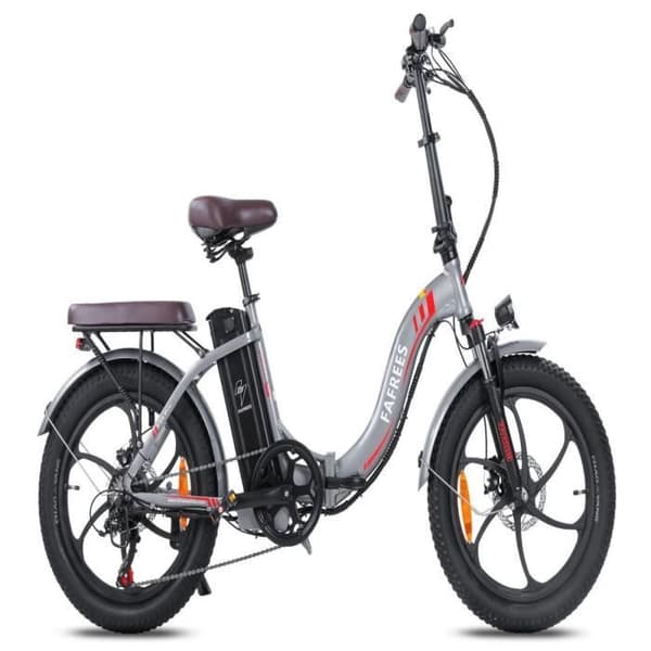 Elcykel FAFREES F20 Pro - Motor 250W Batteri 648WH Räckvidd 80KM - Grå