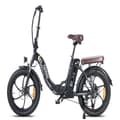 Miniatyrbild 2 av 4: Elcykel FAFREES F20 Pro - Motor 250W Batteri 648WH Räckvidd 80KM - Svart