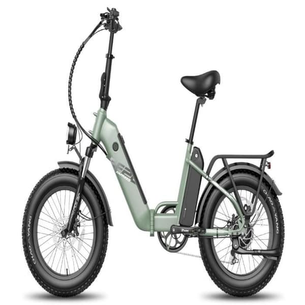 Elcykel FAFREES FF20 Polar - 500W, räckvidd 110KM, skivbromsar - Grön