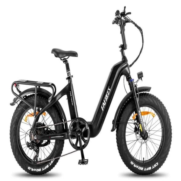 Växelcykel FAFREES F20 Master - Motor 500W Batteri 1080WH Räckvidd 110KM - Sammet svart