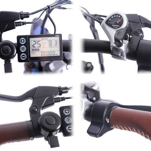 FAFREES F20 Pro - Elektrisk cykel - 20" hjul - Motor 250W - Batteri 36V 18AH - Blå sjö