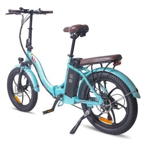 FAFREES F20 Pro - Elektrisk cykel - 20" hjul - Motor 250W - Batteri 36V 18AH - Blå sjö
