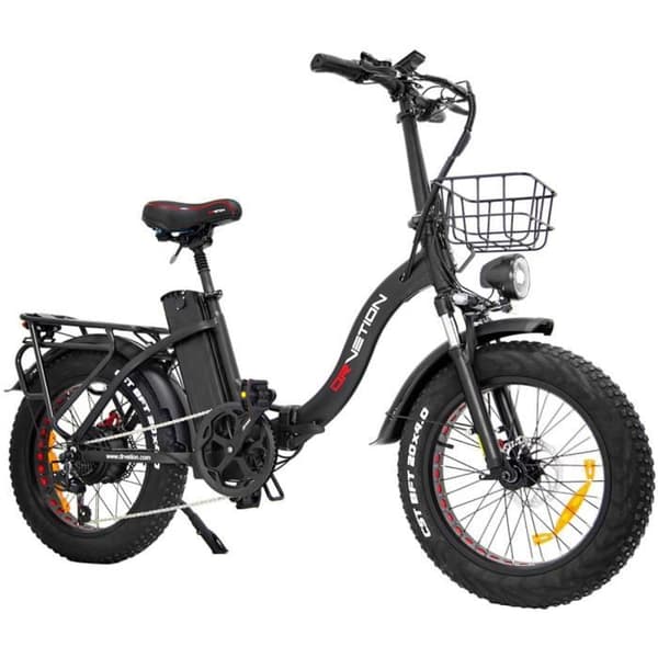 Elcykel DrveTion CT20 - Motor 750W Batteri 48V15AH 20-tums Hjul Hydrauliska Bromsar - Svart