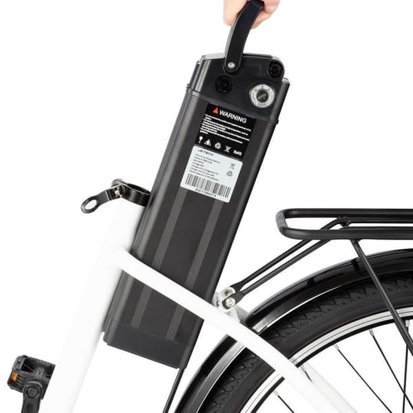 Elcykel 350W 26" 12,5Ah Maximal autonomi 70km DYU C6 Vit