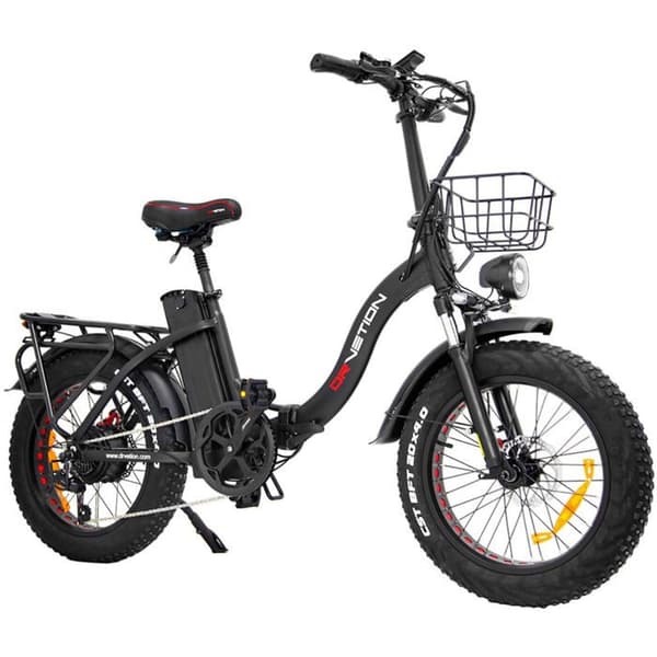 Elcykel DrveTion CT20 - Motor 750W Batteri 48V20AH 20-tums hjul Hydrauliska bromsar - Svart