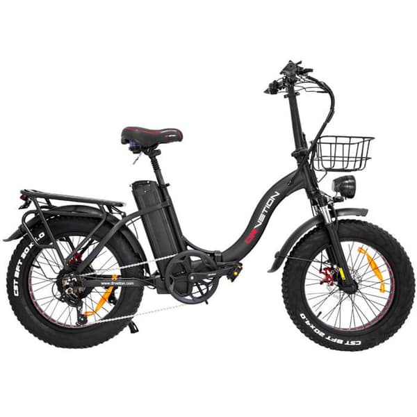 Elcykel DrveTion CT20 - Motor 750W Batteri 48V20AH 20-tums hjul Hydrauliska bromsar - Svart