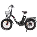 Miniatyrbild 1 av 5: Elcykel DrveTion CT20 - Motor 750W Batteri 48V20AH 20-tums hjul Hydrauliska bromsar - Svart