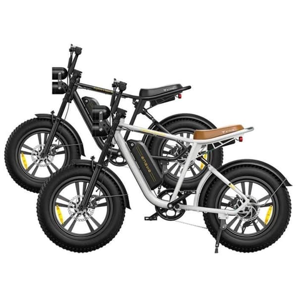 ENGWE M20 - Elektrisk Cykel - Hjul 20" - Motor 750W - Batteri 48V 13Ah - Skivbromsar - Vit